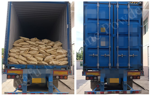 Huafu factory melamine molding powder shipment