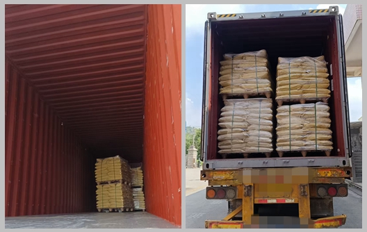 Pengiriman Senyawa Cetakan Resin Melamin Huafu Chemicals