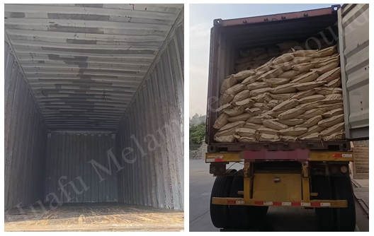 Pembaruan Pengiriman: Kontainer 20FT Bubuk Cetakan Melamin Kelas Makanan Huafu untuk Produsen Peralatan Makan Jangka Panjang