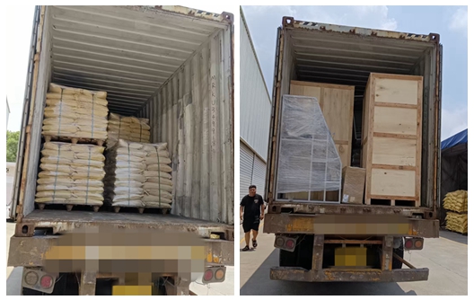 Pengiriman Bahan Cetakan Resin Melamin Huafu