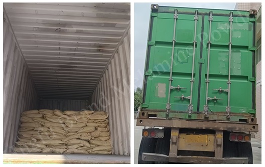 Pengiriman Ekspor Bubuk Melamin Kualitas Unggul Merek Huafu untuk Produksi Perlengkapan Makan