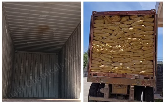 Pengiriman Pesanan Ulang: Bubuk Cetakan Melamin Dikirim ke Produsen Luar Negeri Langganan Huafu