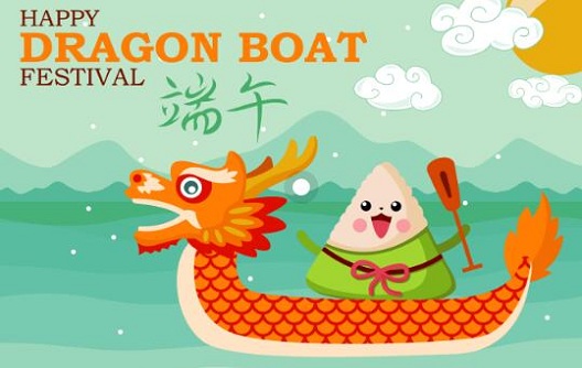 Pemberitahuan Liburan untuk Festival Perahu Naga Cina
