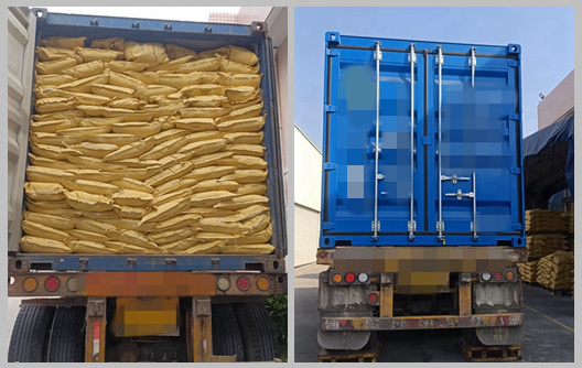 Pengiriman Senyawa Cetakan Resin Melamin Huafu Chemicals